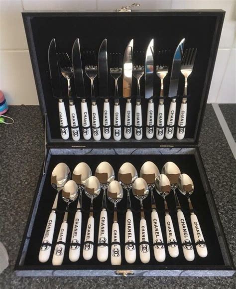 chanel cutlery|cutlery corners for sale.